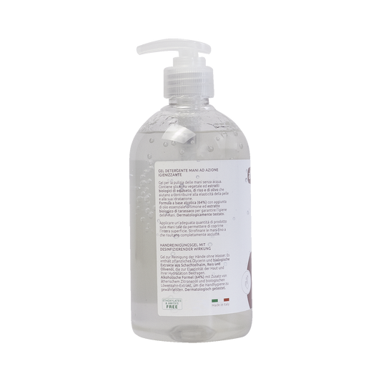 Gel detergente mani igienizzante - 500 ml