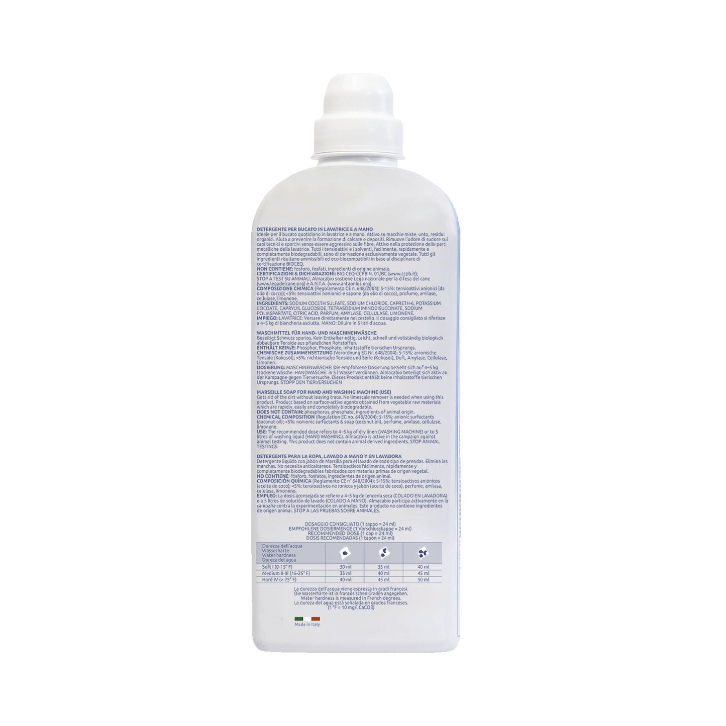 Sapone di Marsiglia da bucato - 1000 ml