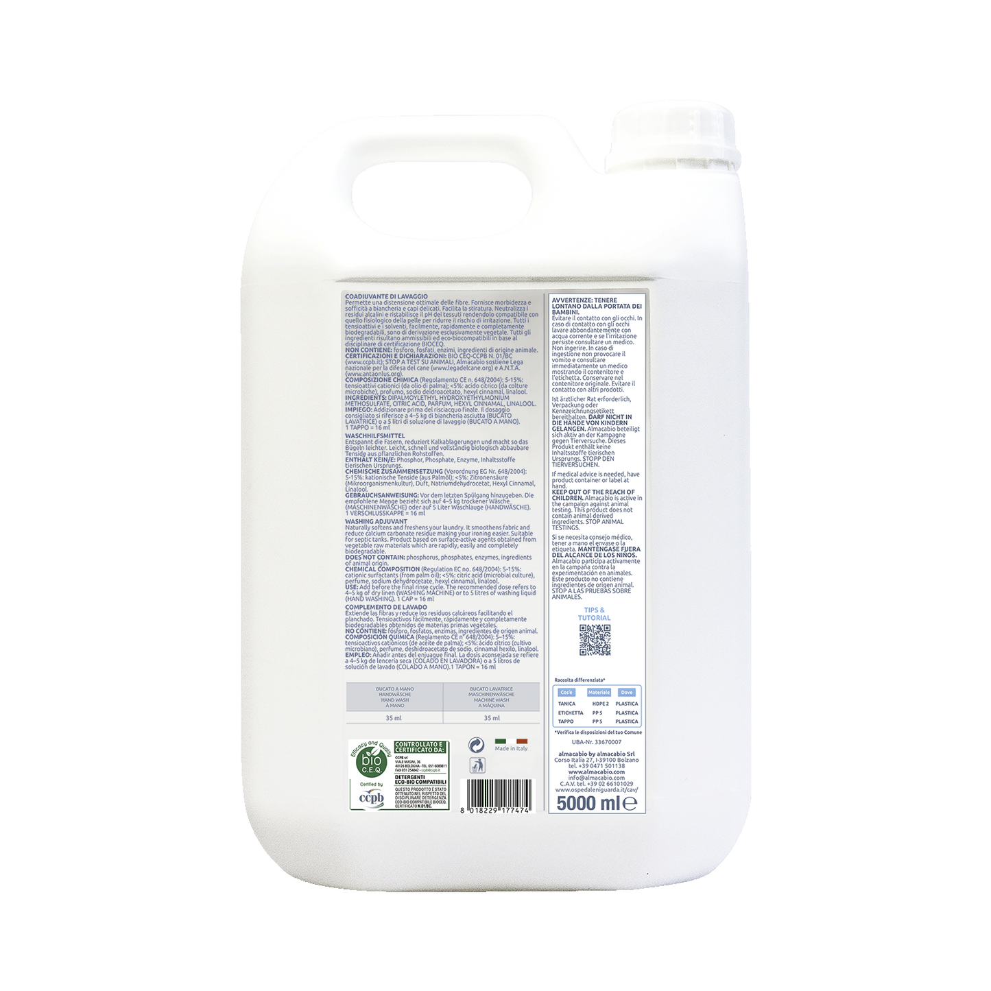 Ammorbidente - 5000 ml