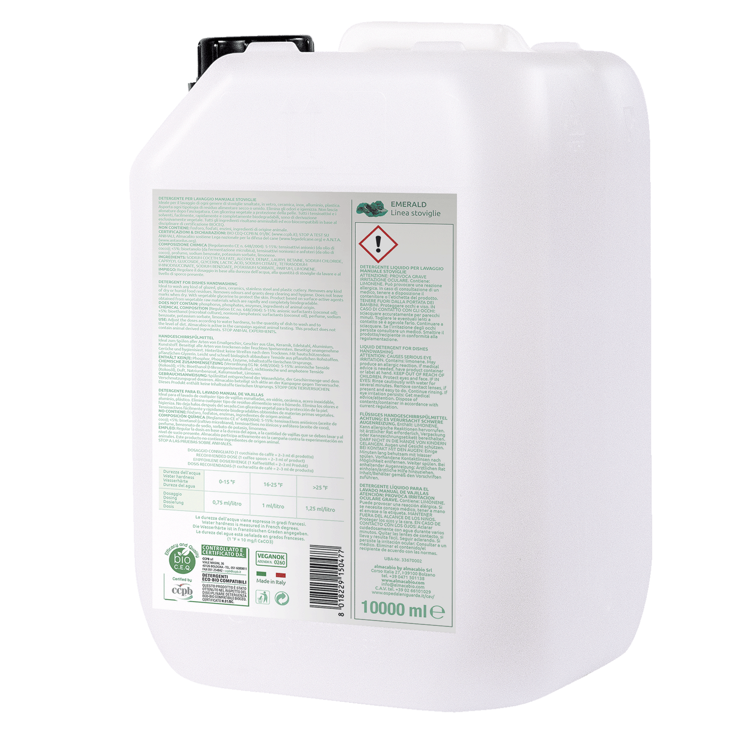 Piatti a mano - 10 L