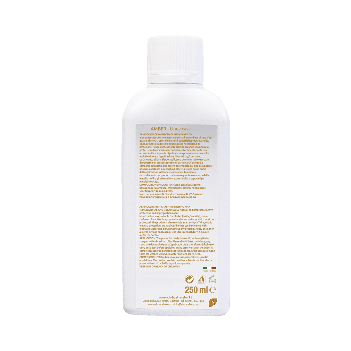 Cera d'Api Intonaci Antigraffiti - 250 ml
