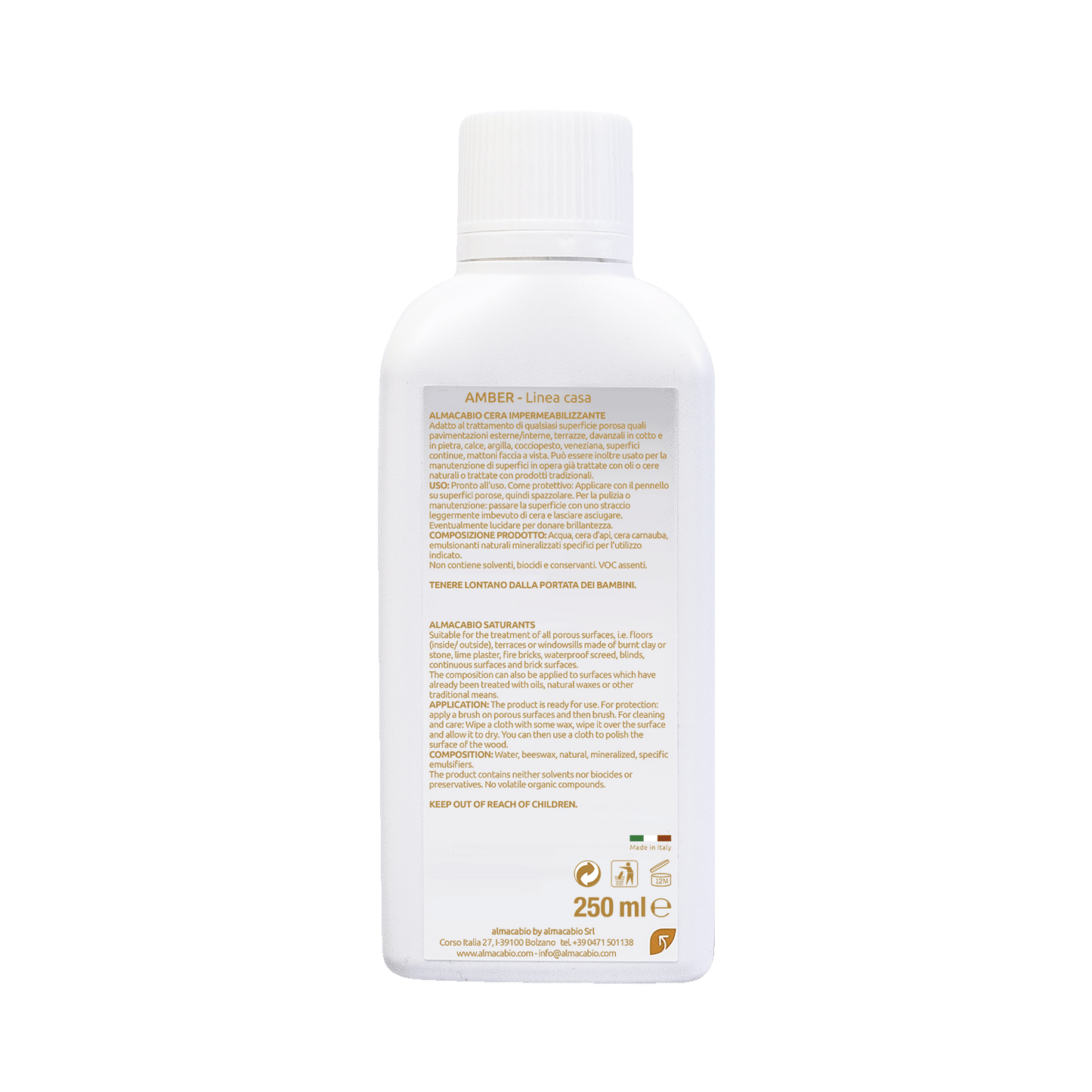 Cera d'Api Protettiva Impermeabilizzante - 250 ml