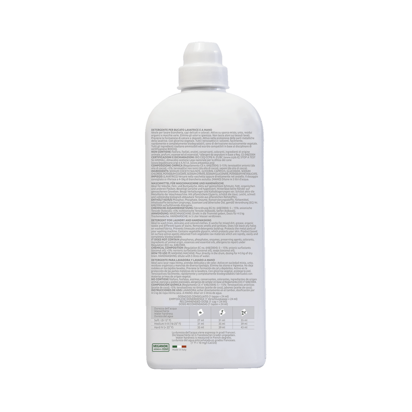 Bio2 Sensitive Lavatrice liquido - 1000 ml