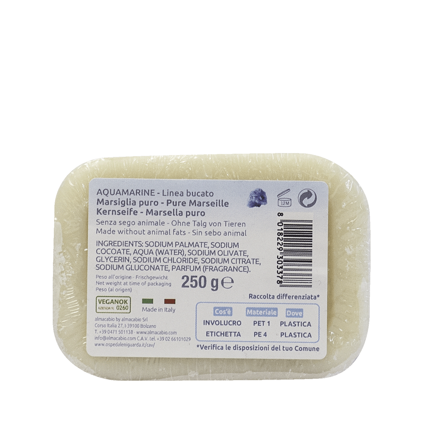 Marsiglia puro saponetta - 250 g