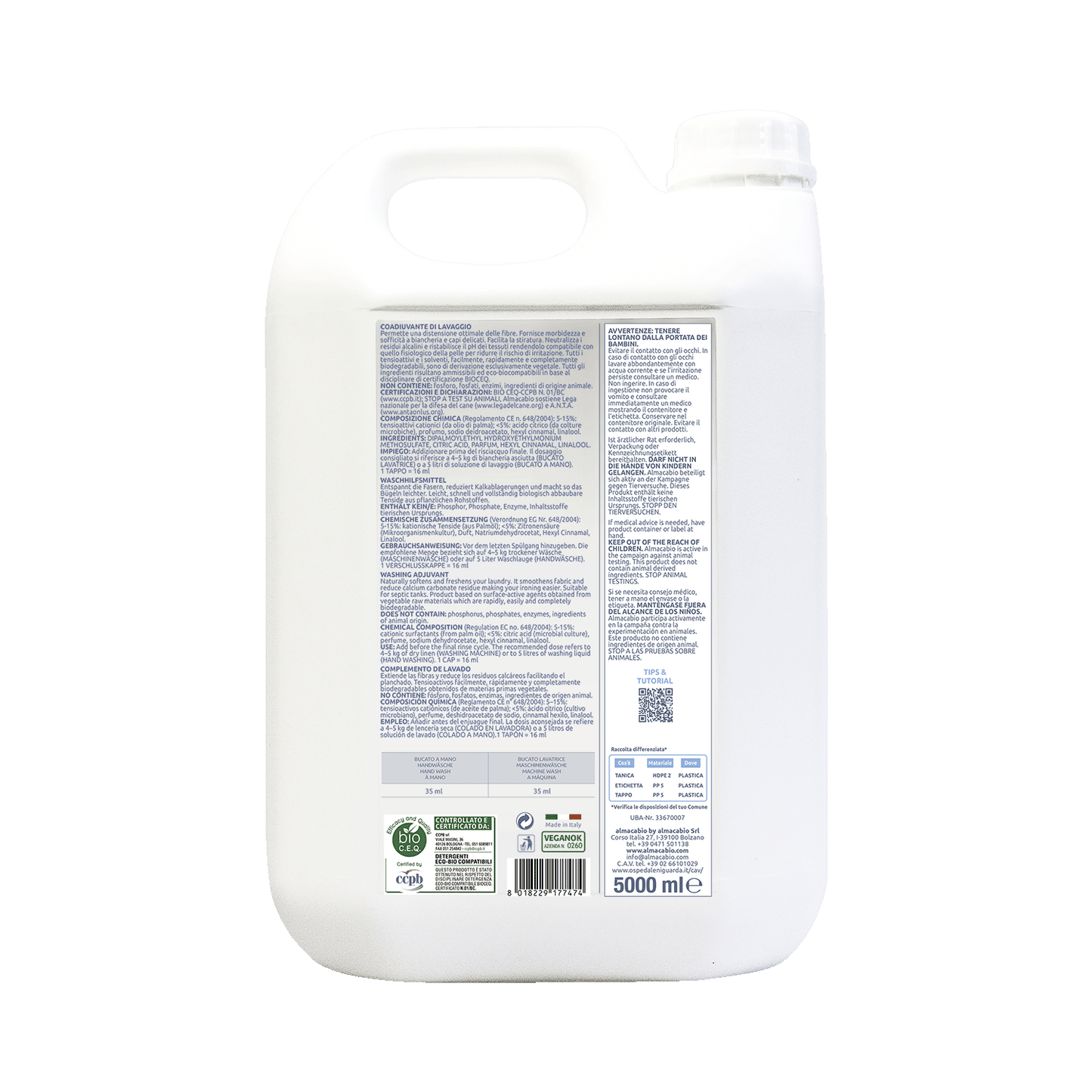 Ammorbidente - 5000 ml