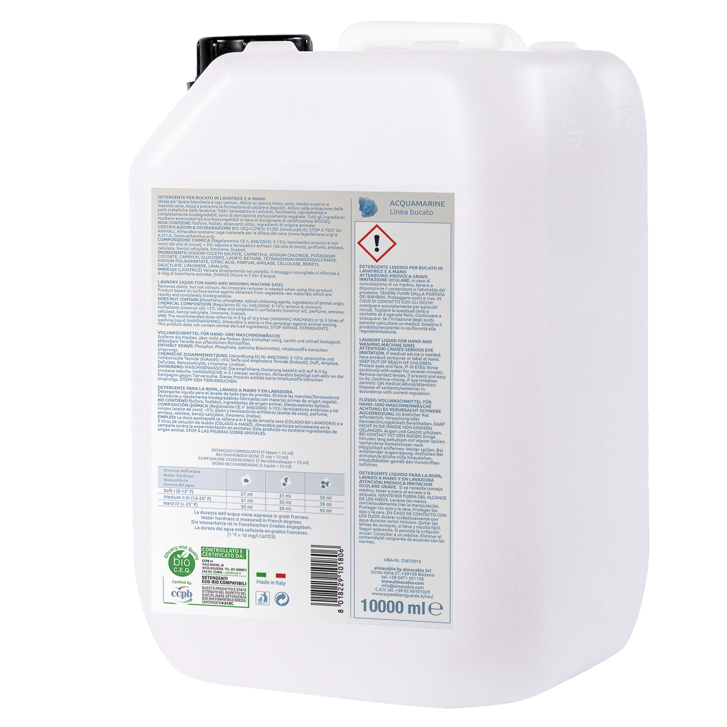 Lavatrice liquido Lavanda - 10 L