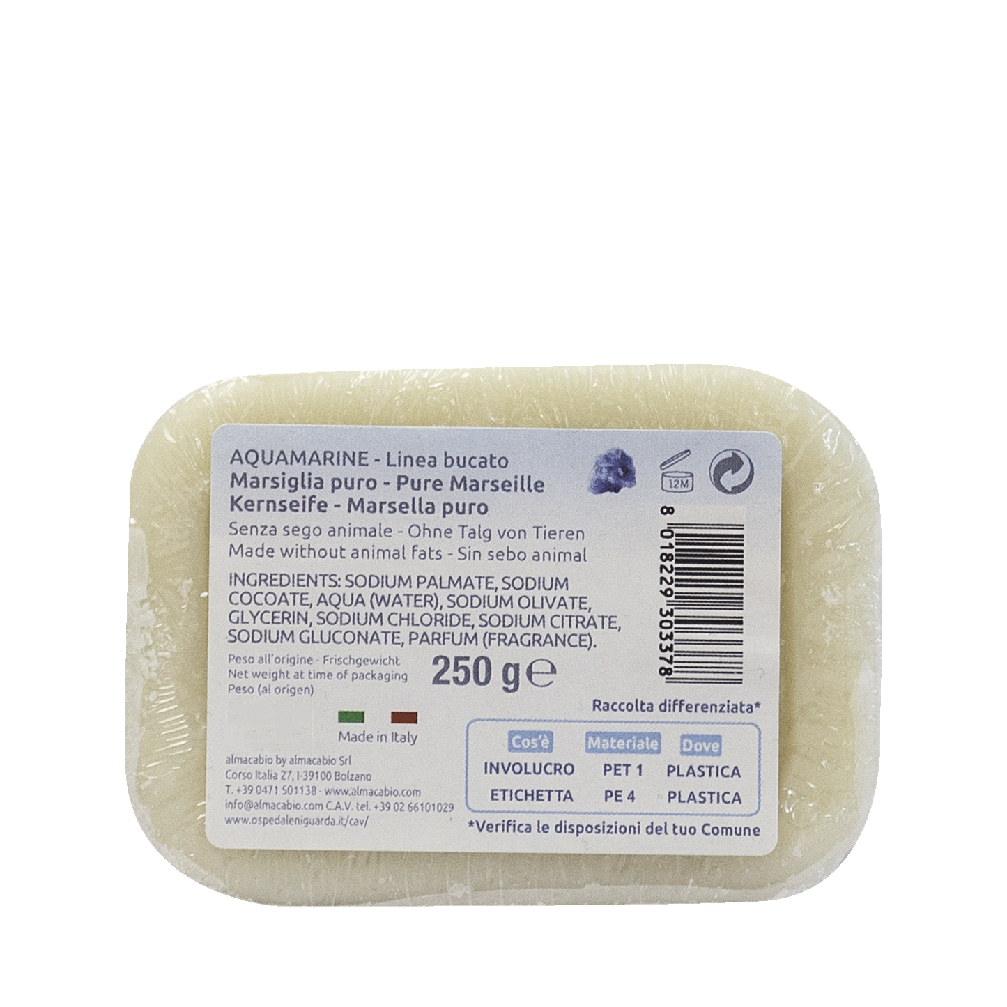 Marsiglia puro saponetta - 250 g