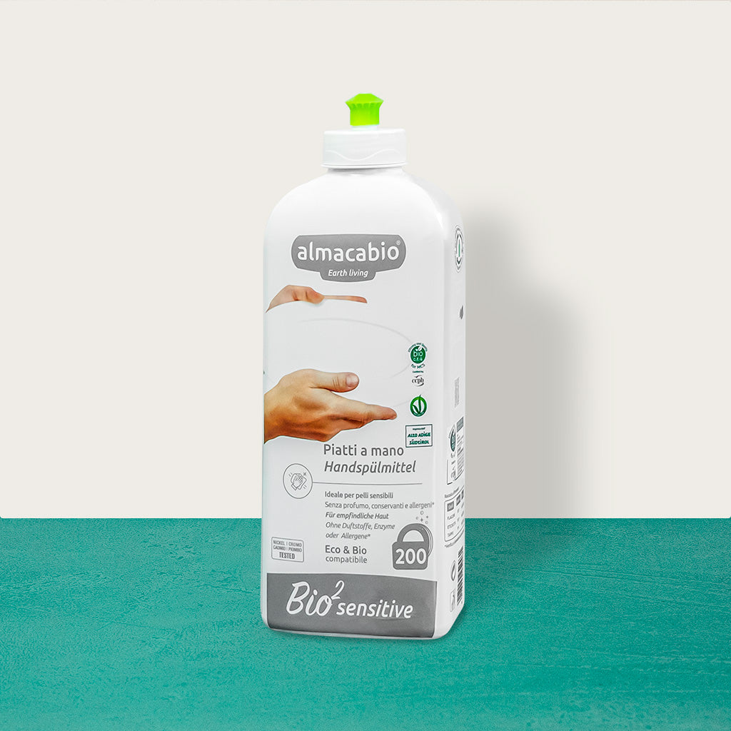 Bio2 Sensitive Piatti a mano all'ossigeno - 1000 ml