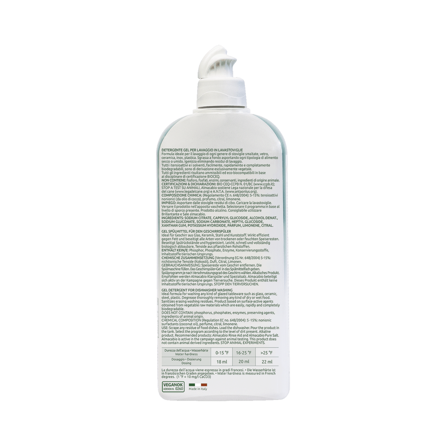 Gel lavastoviglie - 500 ml