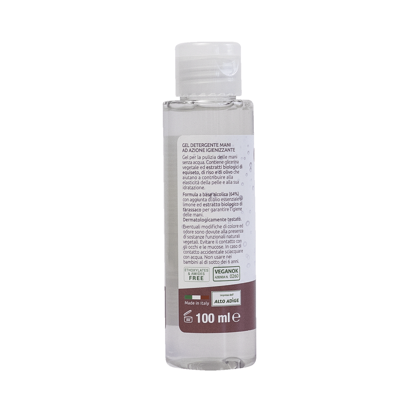 Gel detergente mani igienizzante - 100 ml