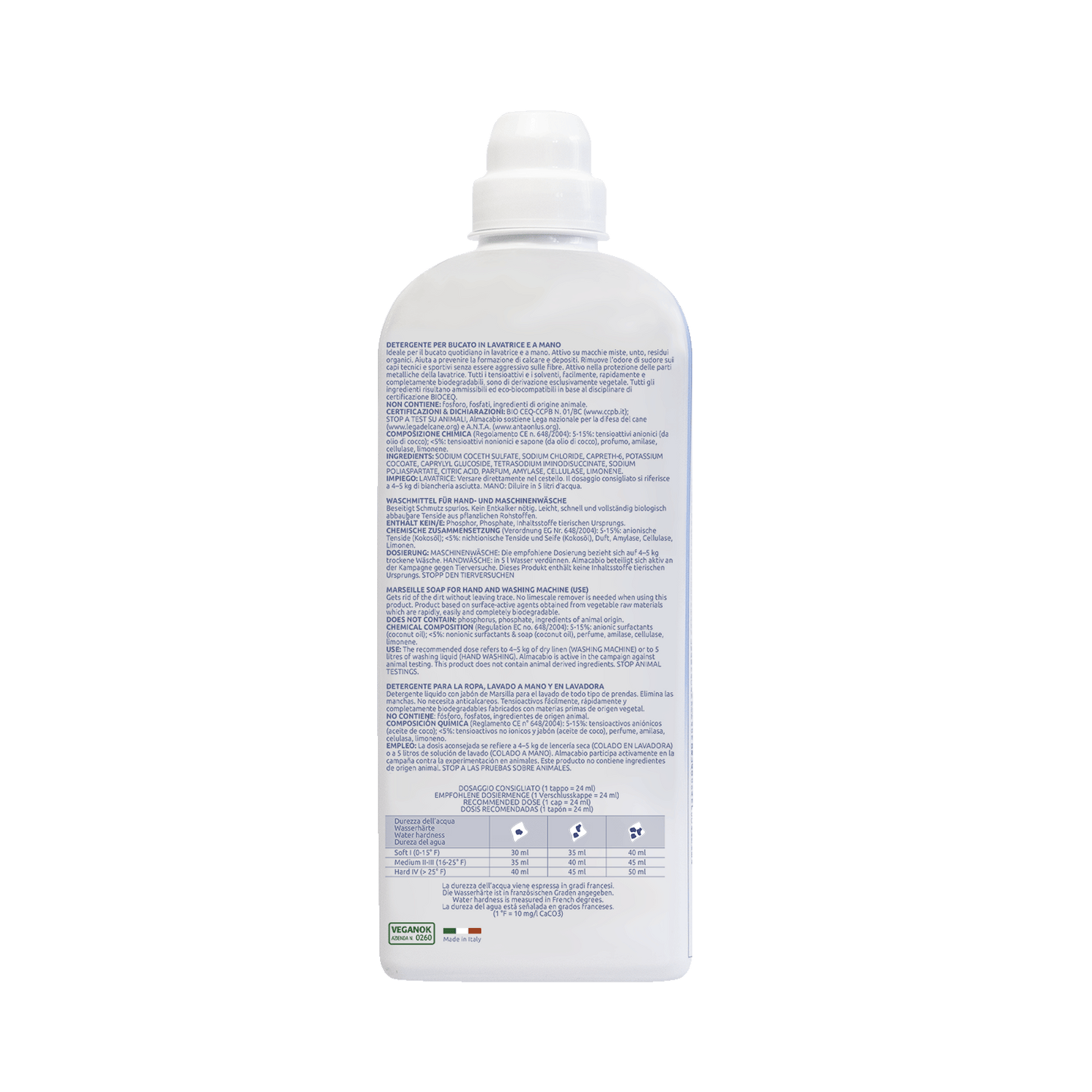 Sapone di Marsiglia da bucato - 1000 ml