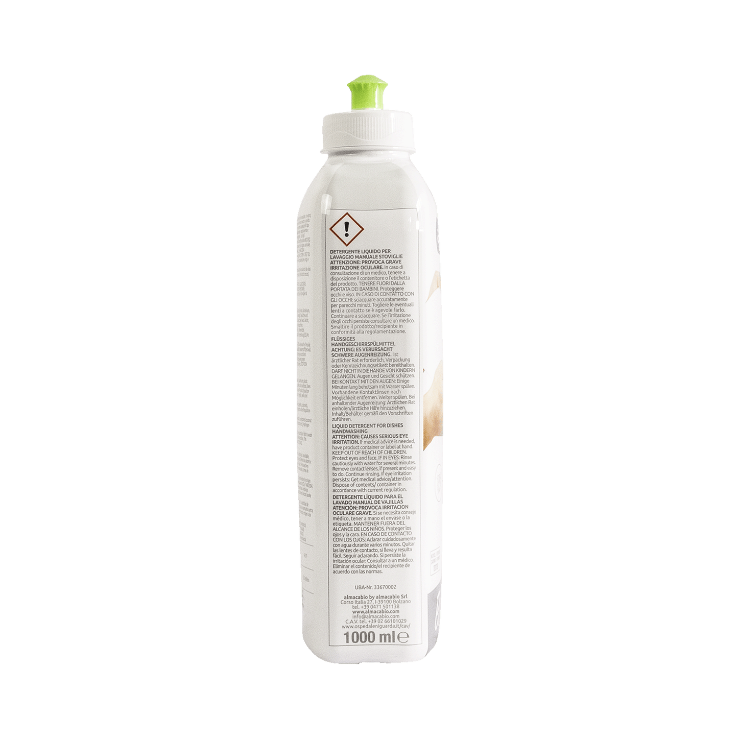 Bio2 Sensitive Piatti a mano all'ossigeno - 1000 ml
